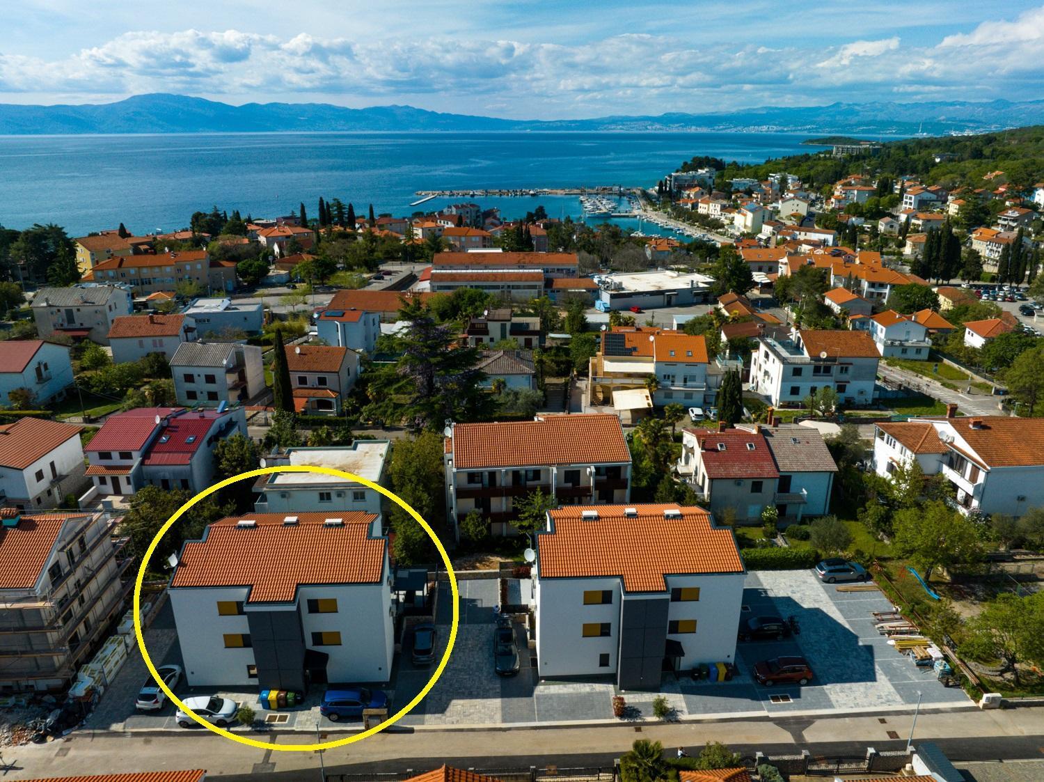 Sunset Suite Malinska Exteriör bild